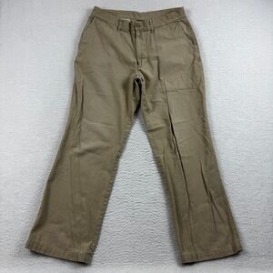 Patagonia Chino Pants Mens 35 Beige Straight Organic Cotton Streetwear Mid Rise
